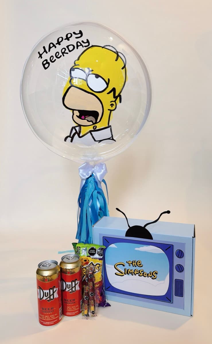 Globo Homero + Kit Duff